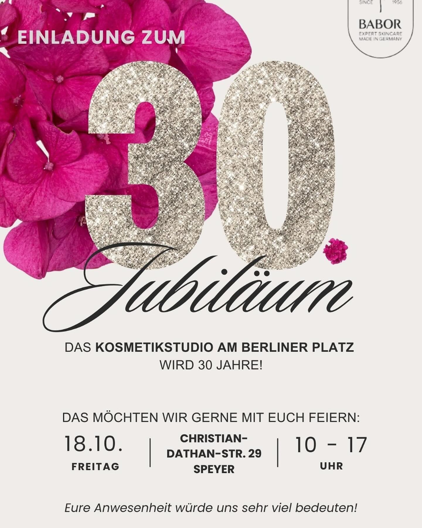 Jubiläum 30 Jahre